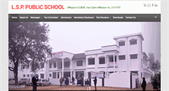 Desktop Screenshot of lsppublicschool.org